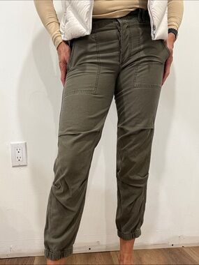 Citizens Of Humanity Olive Green Cargo Jogger Jeans